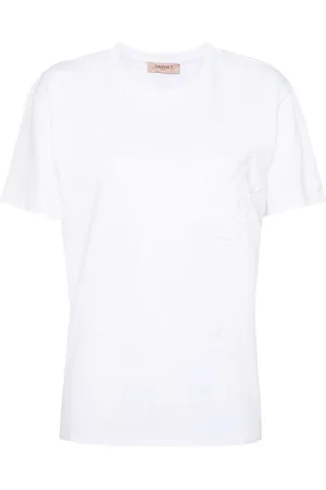 Twin-Set Playera con parche floral
