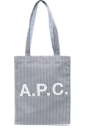 A.P.C. Tote con parche del logo