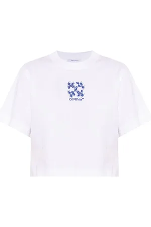 OFF-WHITE Playera con logo estampado
