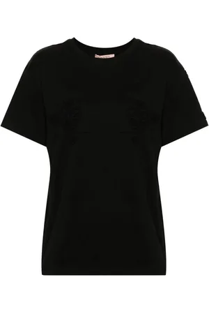 Twin-Set Playera con parche floral