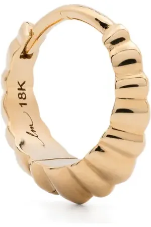 Lizzie Mandler Arete Crescent mini en oro amarillo de 18kt