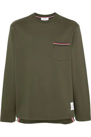 Thom Browne Sudadera con cuello redondo