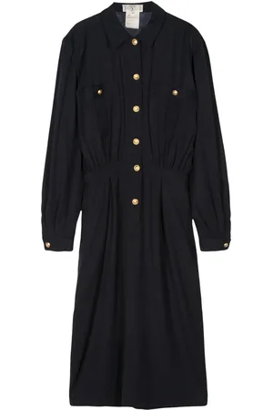 VALENTINO GARAVANI Vestido midi 1970
