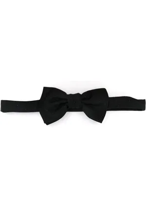 Lanvin Corbata de moño satinada