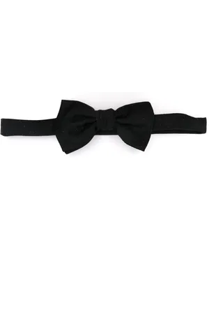 Lanvin Corbata de moño satinada