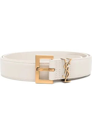 Saint Laurent Cinturón con logo YSL