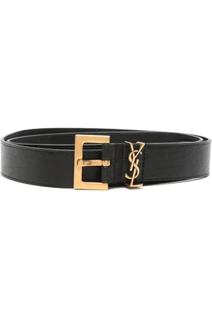 Saint Laurent Cinturón Cassandre Thin