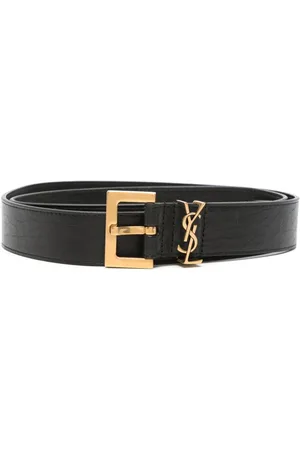 Saint Laurent Cinturón Cassandre Thin