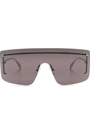 Alexander McQueen Lentes de sol con armazón oversize