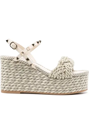 VALENTINO GARAVANI Alpargatas con cuña de 50mm