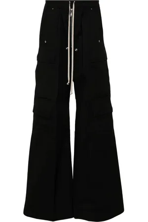 Rick Owens Pantalones cargo con cordones en la pretina