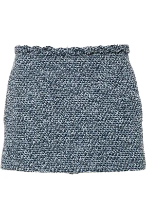 VALENTINO GARAVANI Falda corta de tweed
