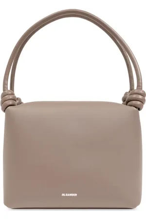 Jil Sander Tote pequeña con detalle de nudo