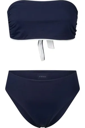 FISICO Bikini con diseño de dos tonos