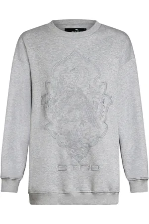 Etro Sudadera con logo bordado