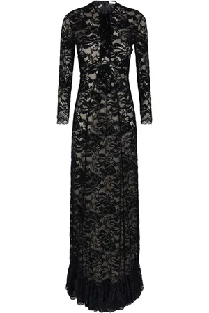 Paco rabanne Vestido de noche de encaje