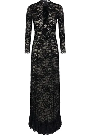 Paco rabanne Vestido de noche de encaje
