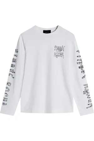 Simone Rocha Top con estampado gráfico del logo