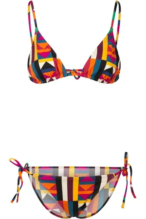 ERES Bikini con estampado Imprime Kaleido Soleil