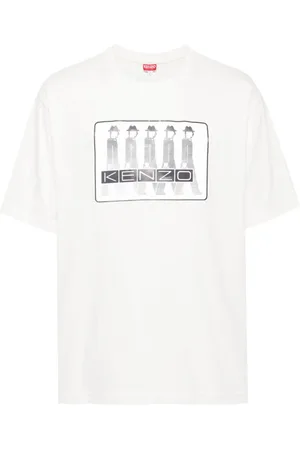 Kenzo Playera con logo estampado