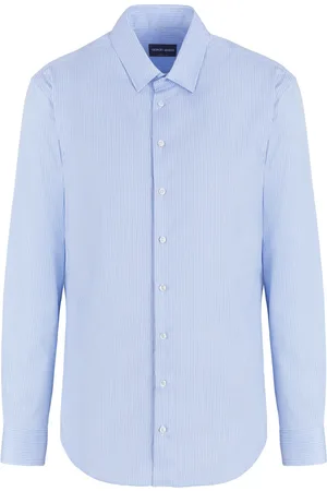 Giorgio Armani Camisa manga larga con motivo de rayas