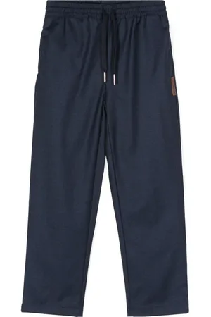 Trussardi Pantalones con aplique del logo