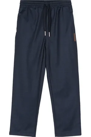 Trussardi Pantalones con aplique del logo
