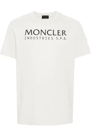 Moncler Playera con logo estampado