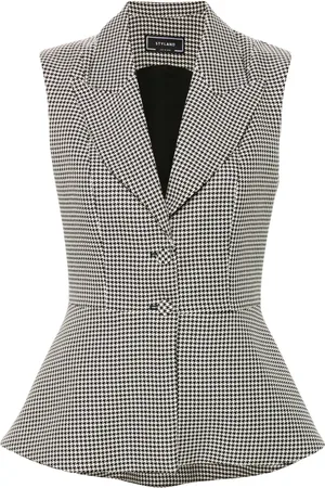 Styland Chaleco con motivo pied de poule