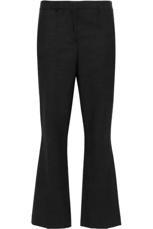 SEMICOUTURE Pantalones capri con diseño slim