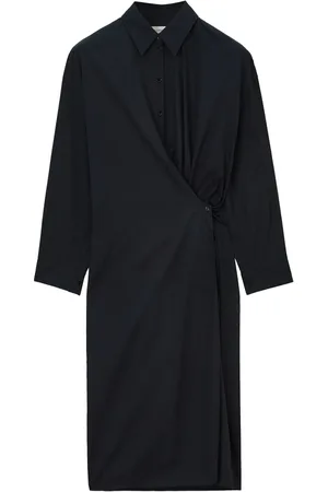 LEMAIRE Vestido midi con detalle retorcido