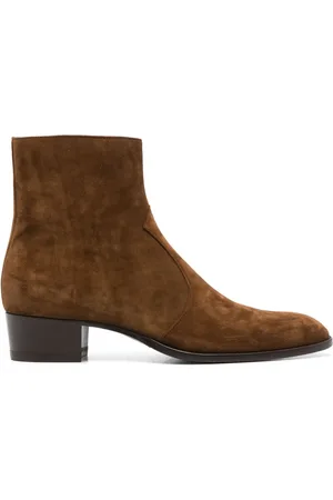 Saint Laurent Botines Wyatt con tacón de 40mm