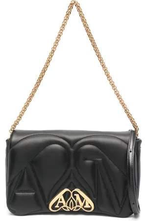 Alexander McQueen Bolsa crossbody The Seal pequeña