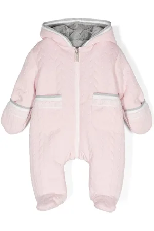 Lapin House Pijama con capucha y logo en relieve