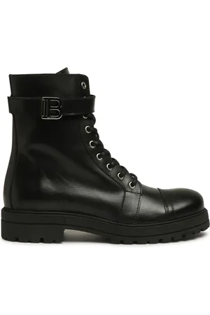 Balmain Botas con placa del logo