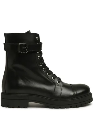 Balmain Botas con placa del logo