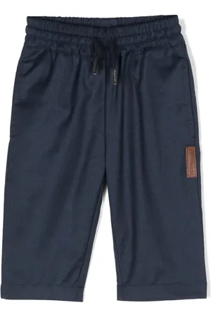 Trussardi Pantalones con parche del logo