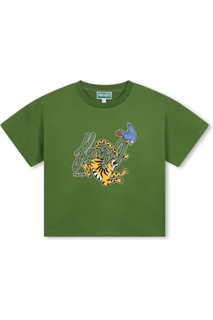 Kenzo Playera con logo estampado