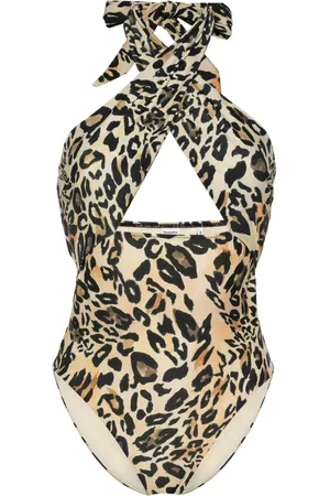 Nanushka Traje de baño con cuello halter