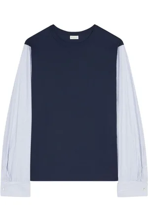 DRIES VAN NOTEN Playera con mangas en los puños