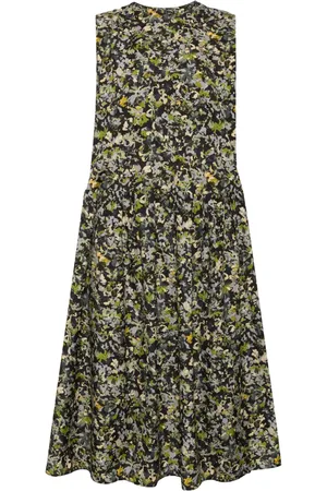 JNBY Vestido sin mangas con motivo floral