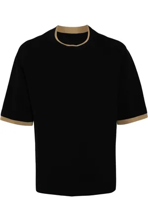 CROQUIS Playera con ribete en contraste
