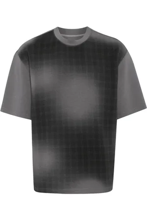 CROQUIS Playera a cuadros de manga corta