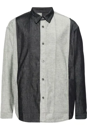 CROQUIS Camisa con diseño color block