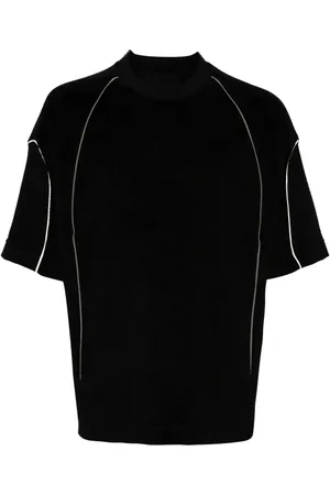 CROQUIS Playera manga corta con ribete en contraste