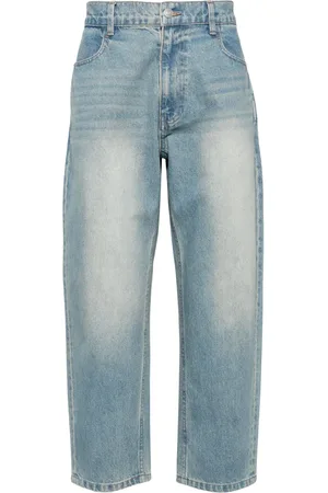 CROQUIS Jeans capri con diseño recto