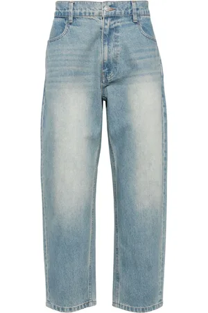 CROQUIS Jeans capri con diseño recto