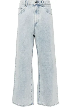 CROQUIS Jeans anchos con tiro medio