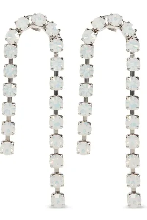FORTE FORTE Aretes con detalles de cristal