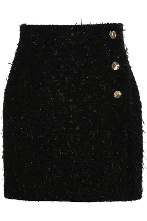 Nina Ricci Falda corta de tweed